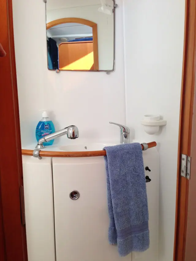 Used Sail Catamaran for Sale 2000 Lagoon 380 Layout & Accommodations Image Gallery