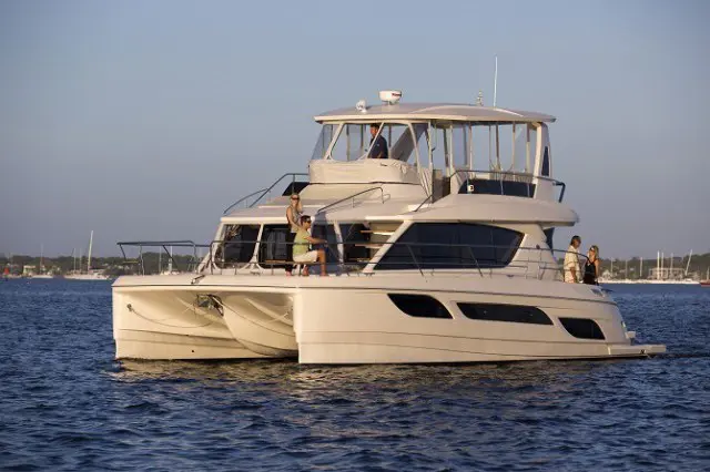 New Power Catamaran for Sale 2014 Aquila 484 Boat Highlights Image Gallery