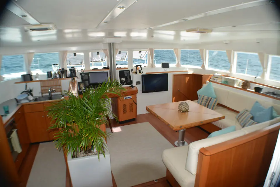 Used Sail Catamaran for Sale 2006 Lagoon 500 Layout & Accommodations Image Gallery