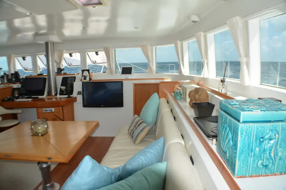 Used Sail Catamaran for Sale 2006 Lagoon 500 Layout & Accommodations Image Gallery