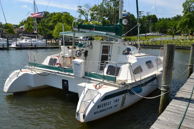 Used Sail Catamaran for Sale 1996 Summer Twins 28 Boat Highlights Image Gallery