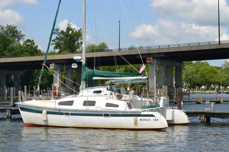 Used Sail Catamaran for Sale 1996 Summer Twins 28 Boat Highlights Image Gallery