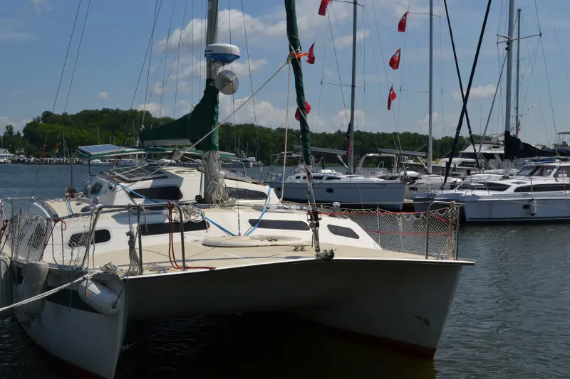 Used Sail Catamaran for Sale 1996 Summer Twins 28 Used Sail Catamaran for Sale 1996 Summer Twins 28