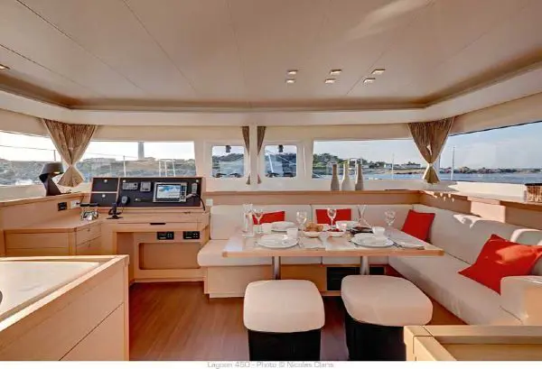 Used Sail Catamaran for Sale 2013 Lagoon 450 Layout & Accommodations Image Gallery