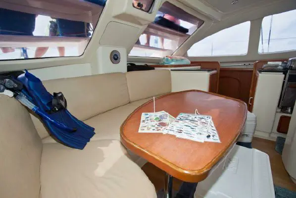 Used Sail Catamaran for Sale 2008 Leopard 40 Layout & Accommodations Image Gallery