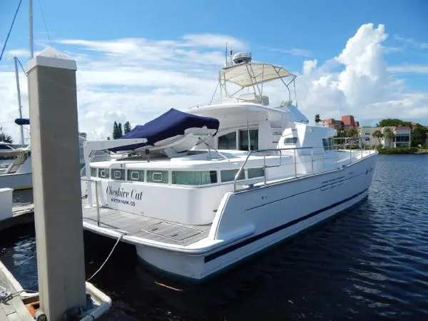 Used Power Catamaran for Sale 2004 Lagoon 43 Power  Boat Highlights Image Gallery
