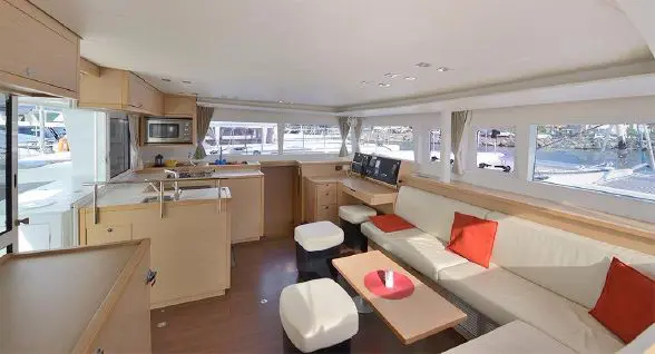 Used Sail Catamaran for Sale 2011 Lagoon 450 Layout & Accommodations Image Gallery
