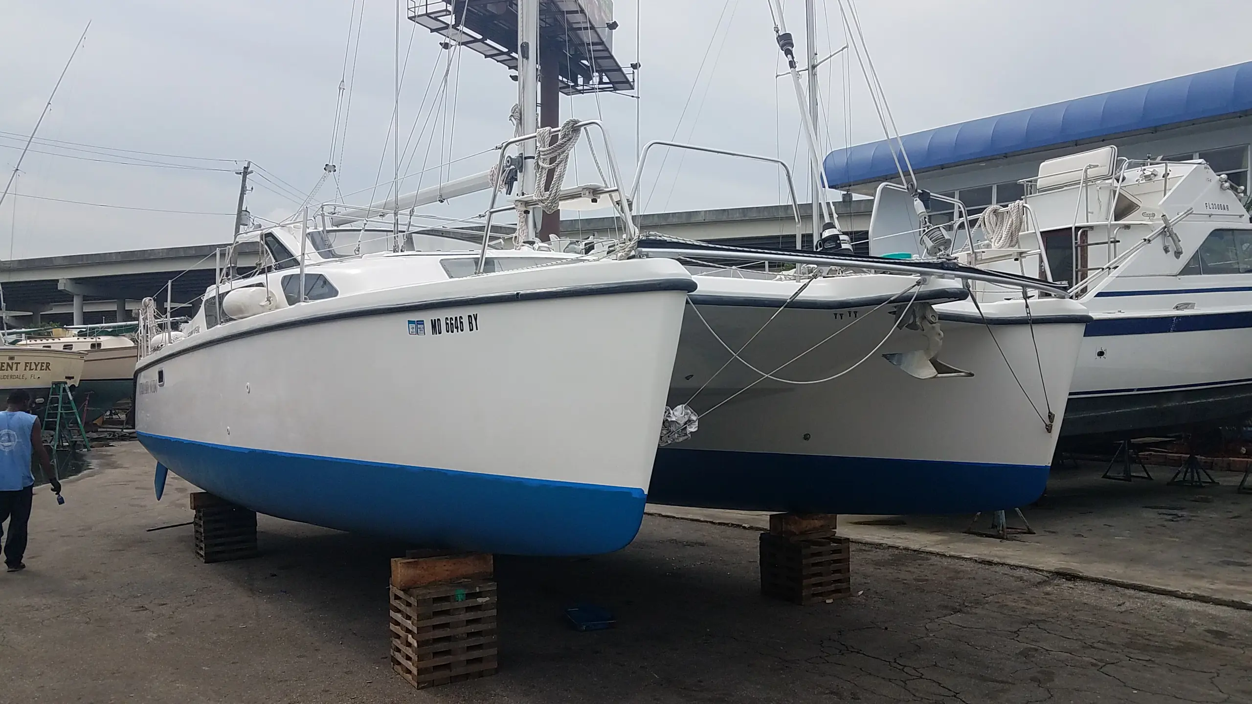 Used Sail Catamaran for Sale 2006 Gemini 105Mc Boat Highlights Image Gallery