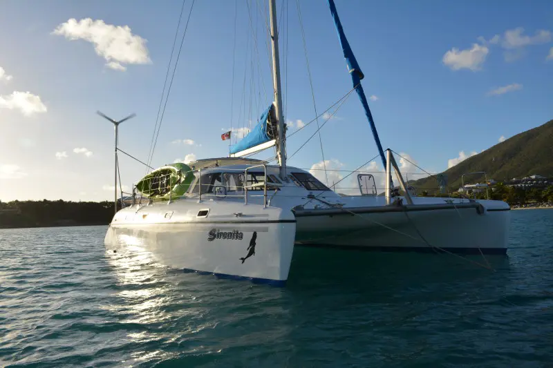 Used Sail Catamaran for Sale 2003 Wildcat 350 Boat Highlights Image Gallery