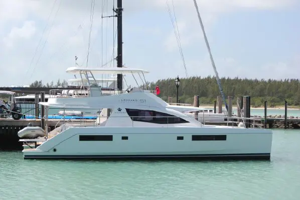 Used Power Catamaran for Sale 2014 Leopard 51PC Boat Highlights Image Gallery