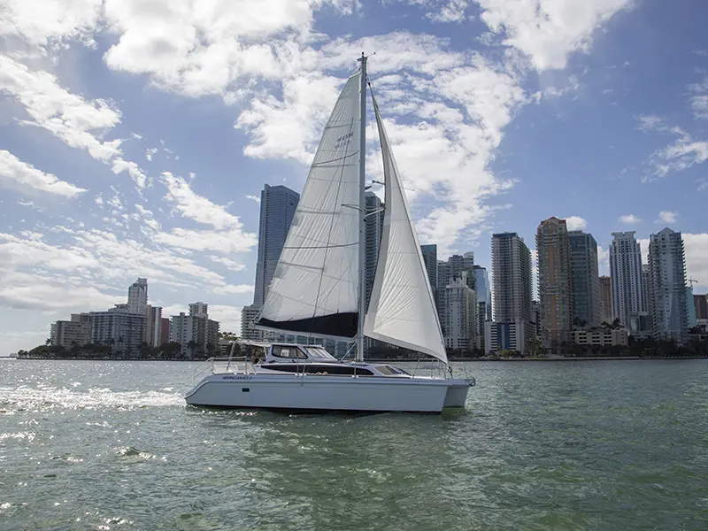 New Sail Catamaran for Sale 2016 Legacy 35 Boat Highlights Image Gallery