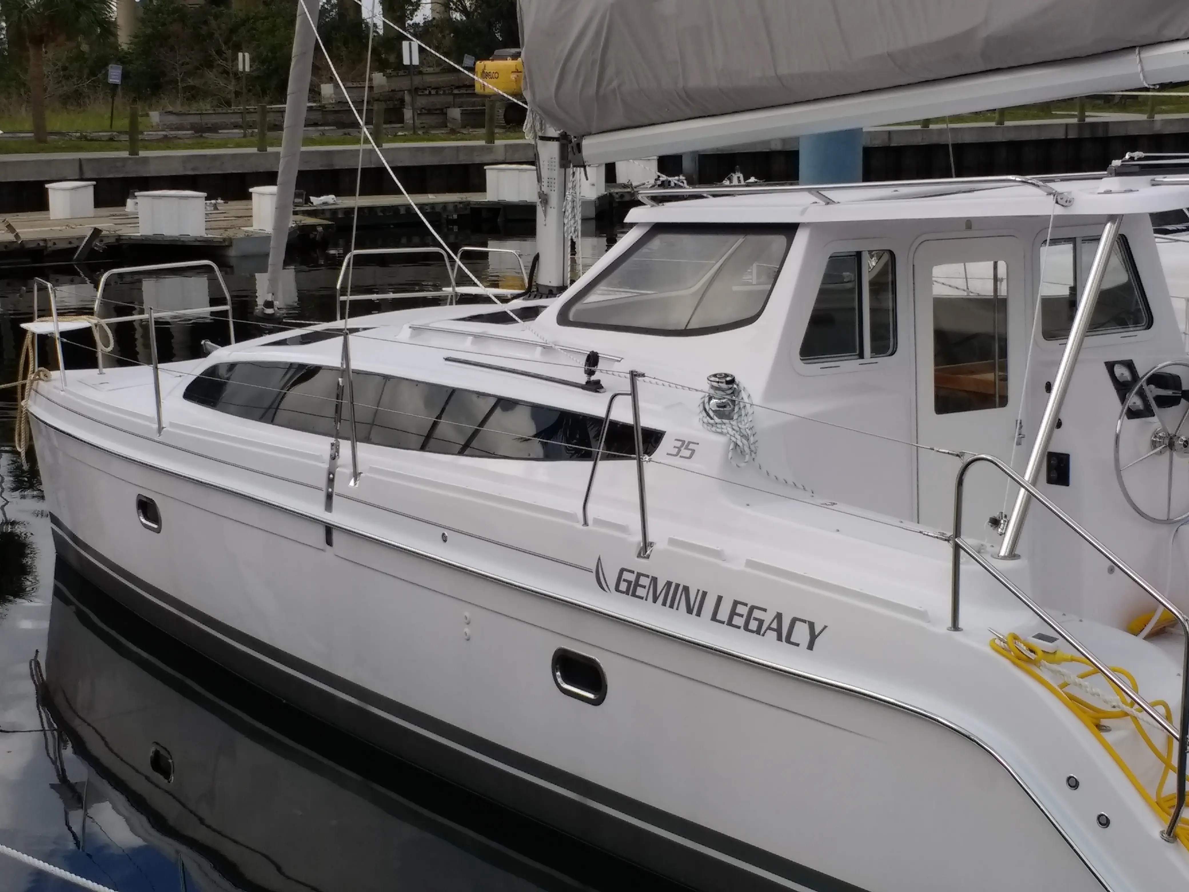 New Sail Catamaran for Sale 2016 Legacy 35 Boat Highlights Image Gallery