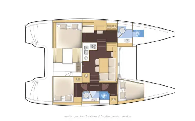 New Sail Catamaran for Sale 2015 Lagoon 39 Boat Highlights Image Gallery
