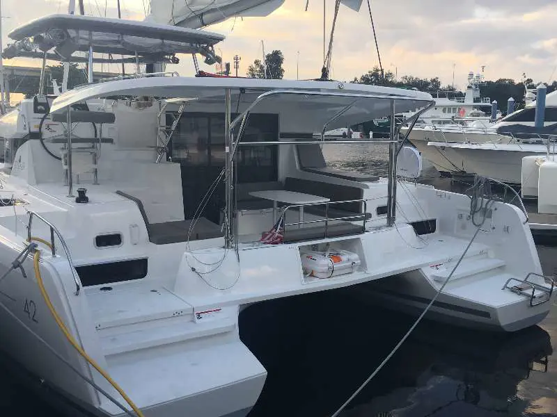 New Sail Catamaran for Sale 2017 Lagoon 42 Boat Highlights Image Gallery