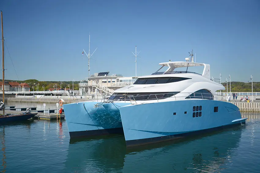 Launched Power Catamaran for Sale 60 Sunreef Power Launched Power Catamaran for Sale 60 Sunreef Power