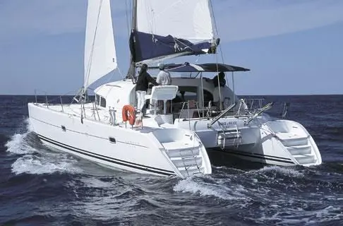 Used Sail Catamaran for Sale 2003 Lagoon 380 Boat Highlights Image Gallery