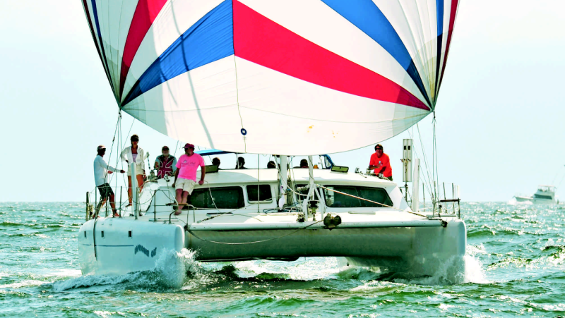 Used Sail Catamaran for Sale 1995 Kurt Hughes 45 Boat Highlights Image Gallery