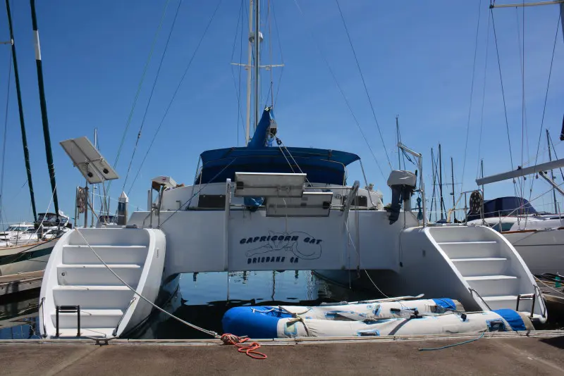 Used Sail Catamaran for Sale 1995 Kurt Hughes 45 Boat Highlights Image Gallery