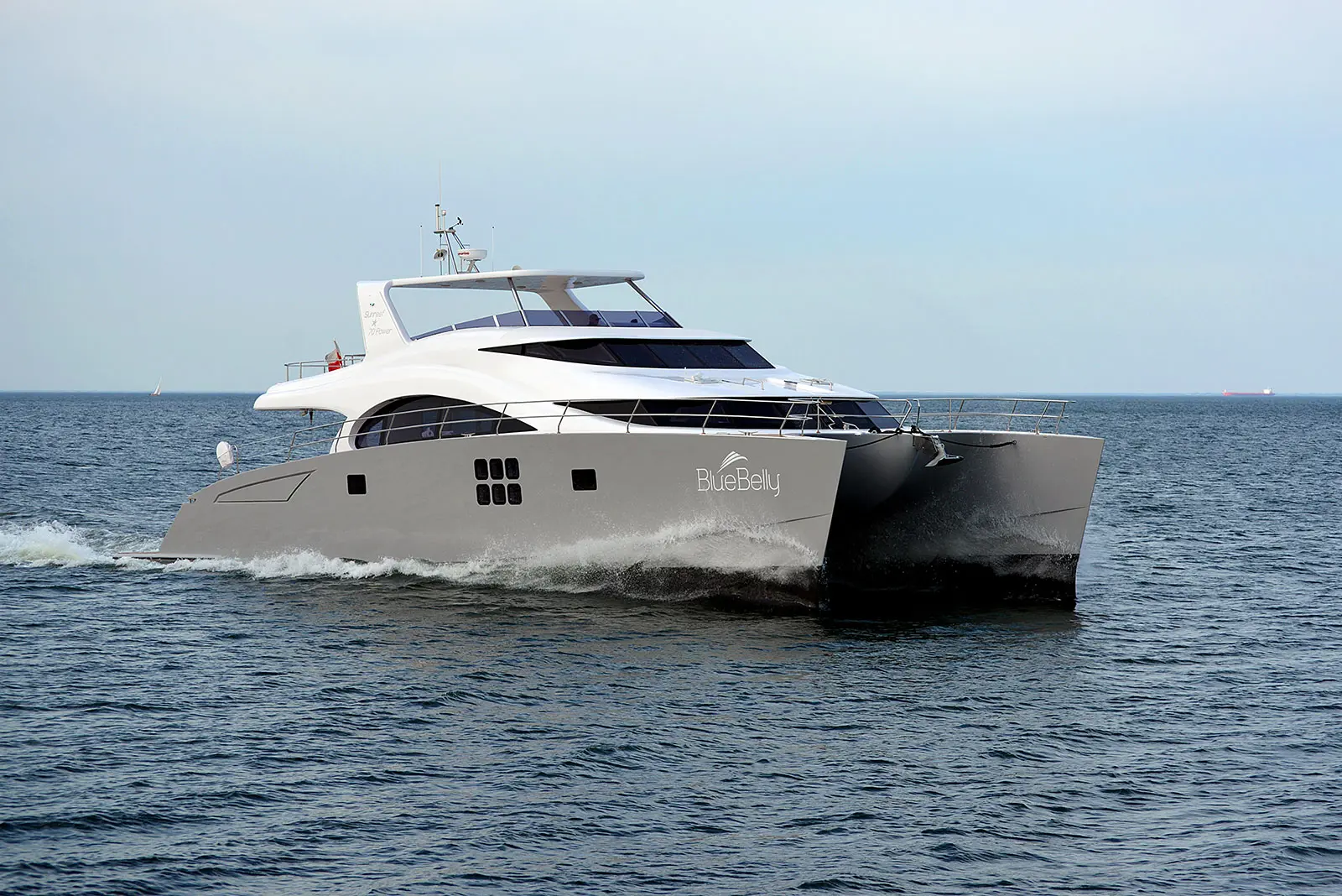 Launched Power Catamaran for Sale  70 Sunreef Power Boat Highlights Image Gallery