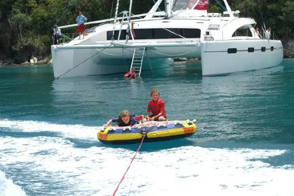 Used Sail Catamaran for Sale 2005 Matrix 76 Boat Highlights Image Gallery