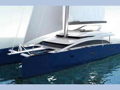 Sunreef 92 DD Launched Sail