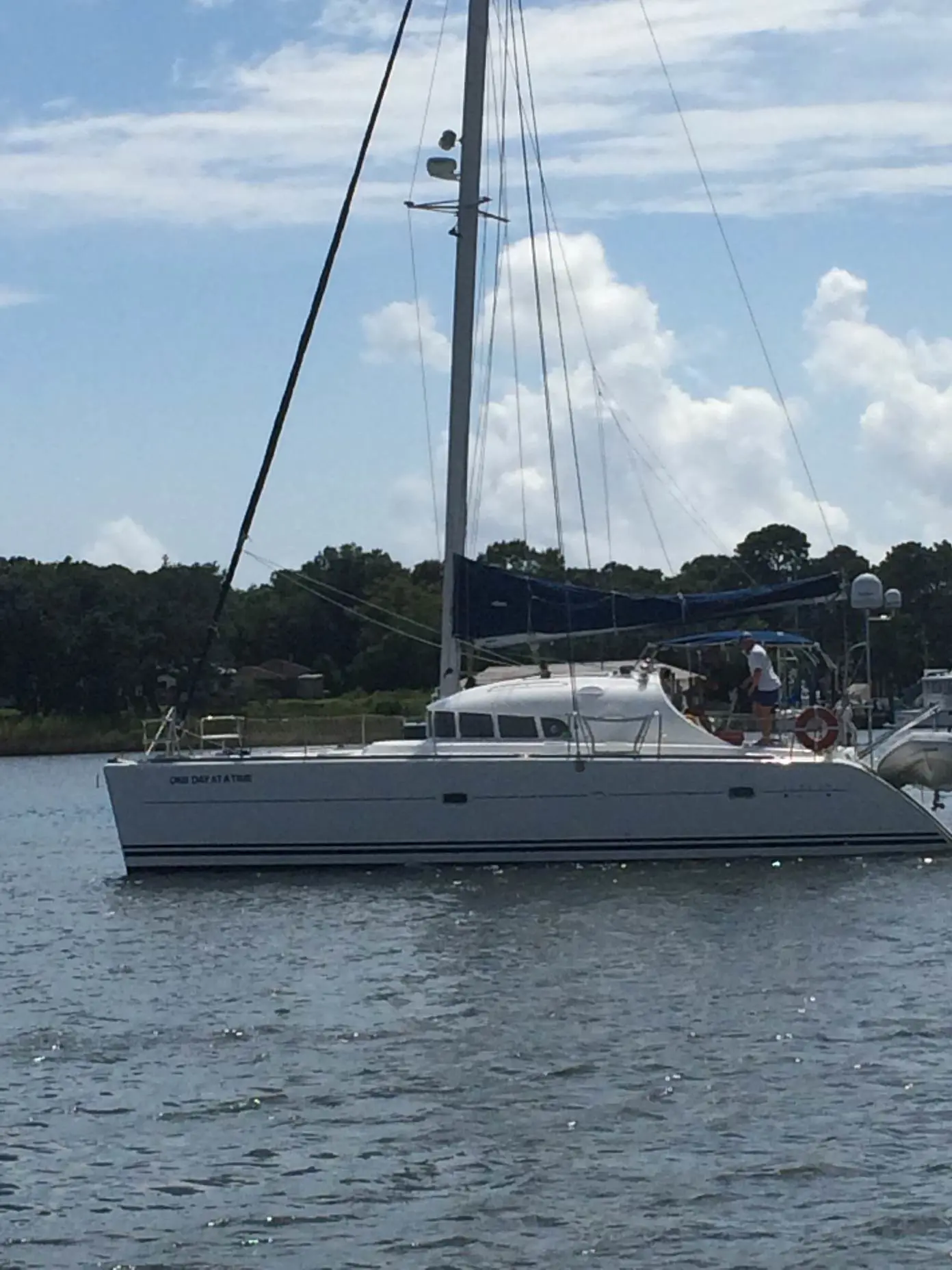 Used Sail Catamaran for Sale 2003 Lagoon 410 Used Sail Catamaran for Sale 2003 Lagoon 410
