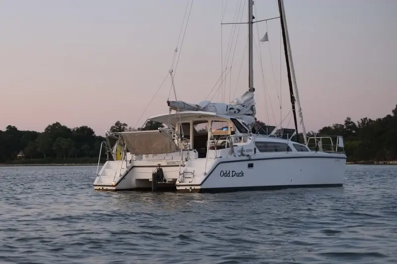 Used Sail Catamaran for Sale 2002 Gemini 105Mc Boat Highlights Image Gallery