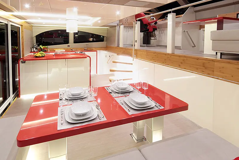 Launched Power Catamaran for Sale 2024 60 Sunreef Power Boat Highlights Image Gallery