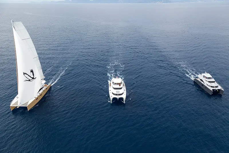 Launched Power Catamaran for Sale  70 Sunreef Power Boat Highlights Image Gallery