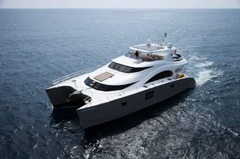 Launched Power Catamaran for Sale  70 Sunreef Power Boat Highlights Image Gallery