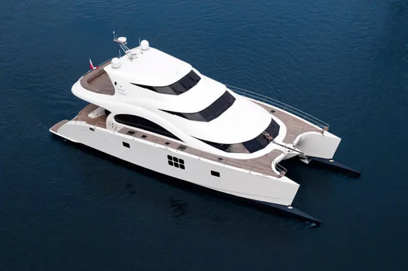Launched Power Catamaran for Sale  70 Sunreef Power Boat Highlights Image Gallery