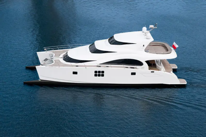 Launched Power Catamaran for Sale  70 Sunreef Power Boat Highlights Image Gallery