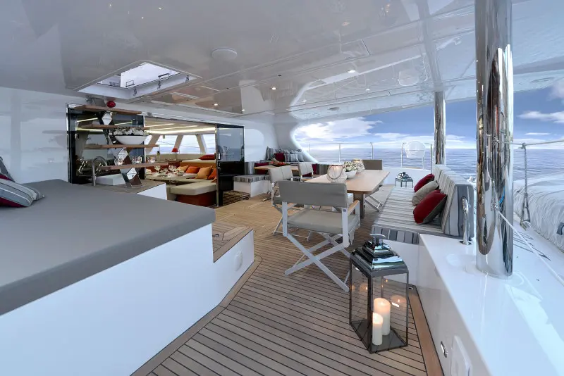 Launched Sail Catamaran for Sale 2024 Sunreef 58 Boat Highlights Image Gallery