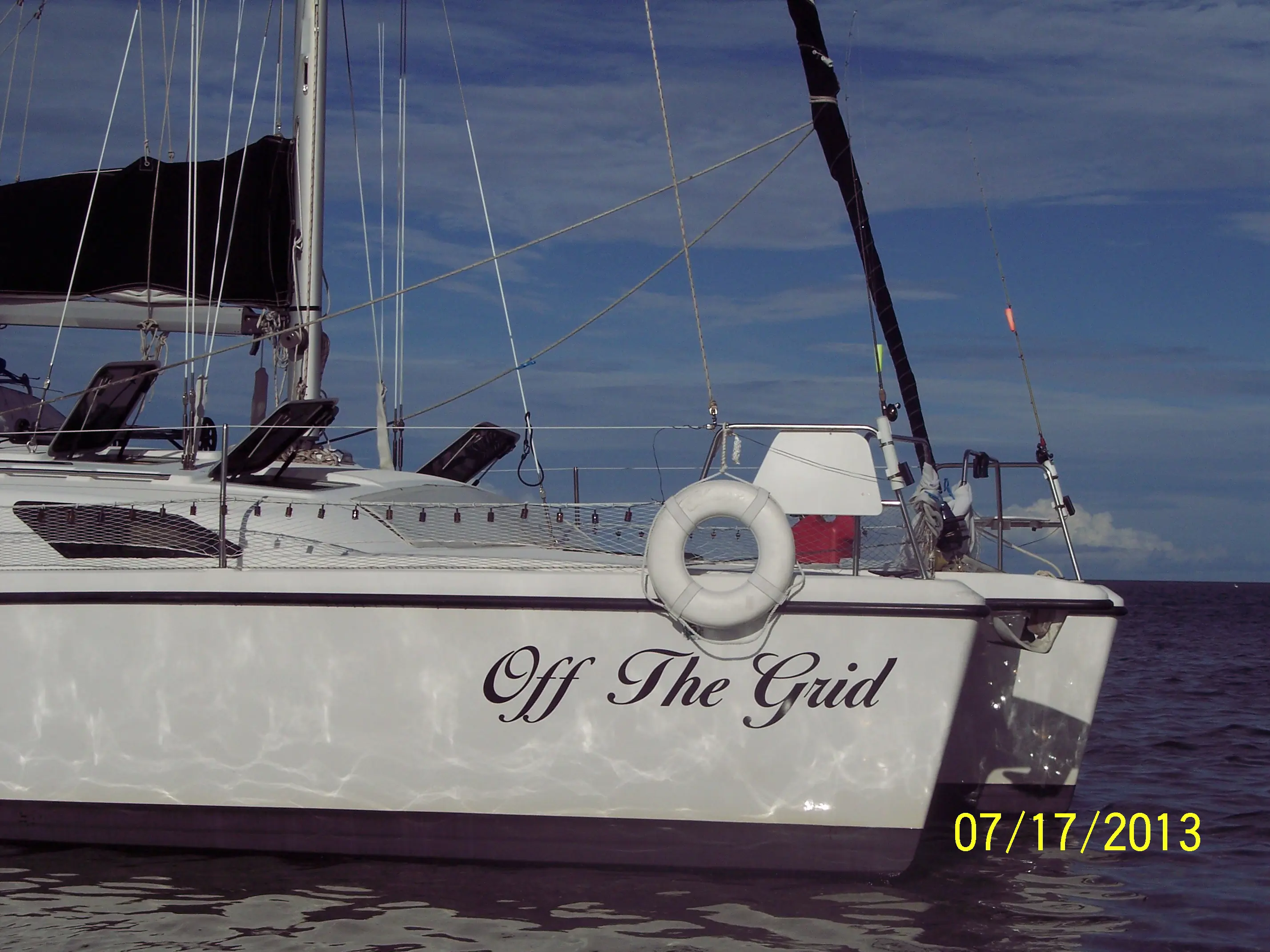 Used Sail Catamaran for Sale 2002 Gemini 105Mc Boat Highlights Image Gallery