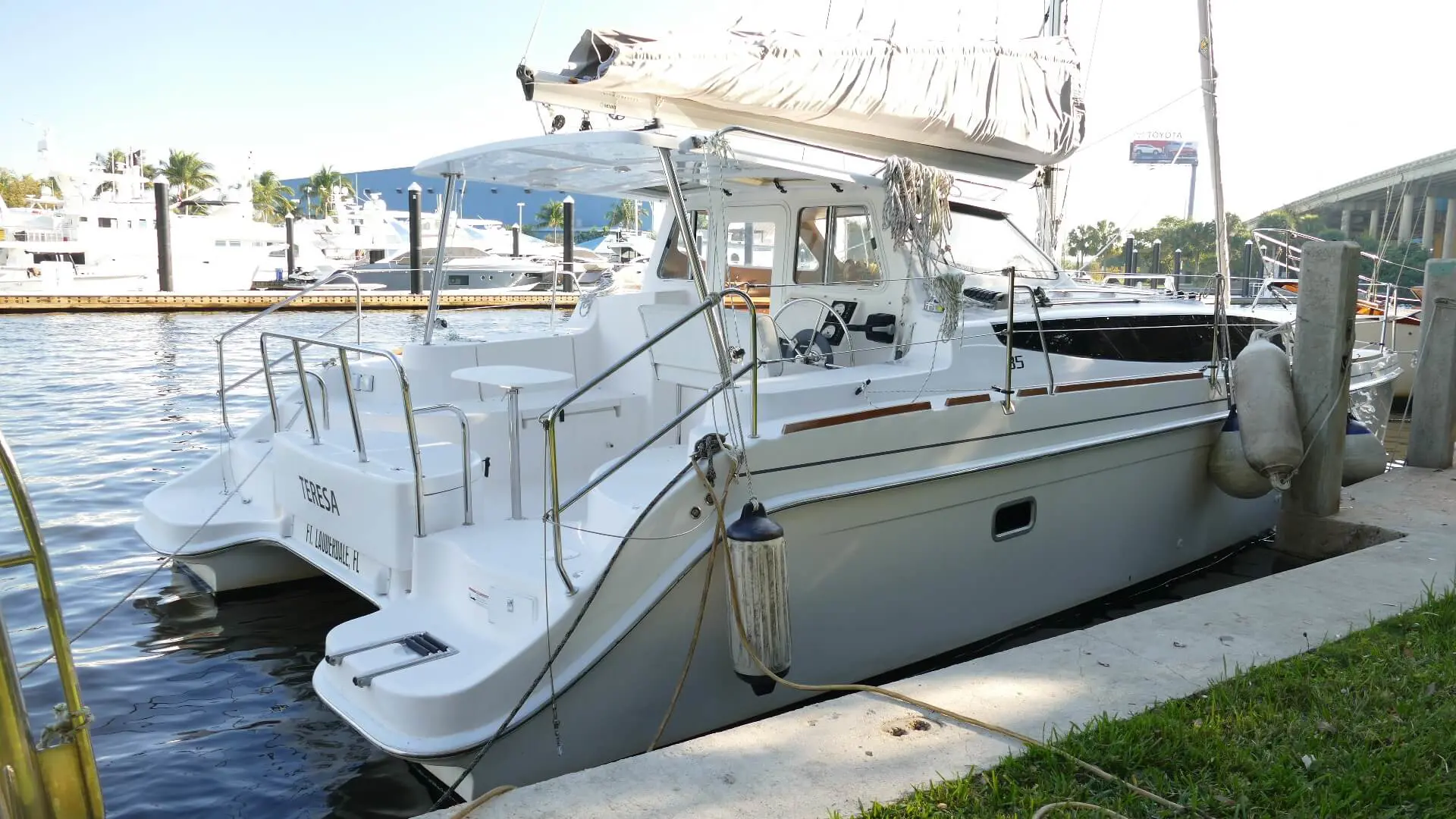 Used Sail Catamaran for Sale 2013 Legacy 35 Boat Highlights Image Gallery