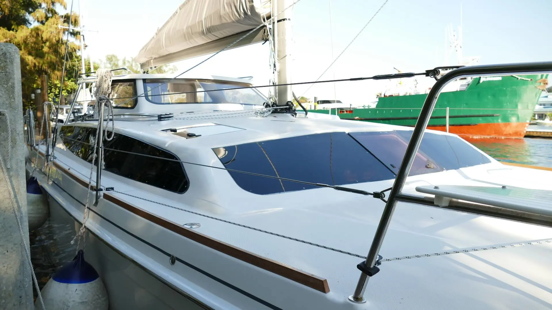 Used Sail Catamaran for Sale 2013 Legacy 35 Boat Highlights Image Gallery