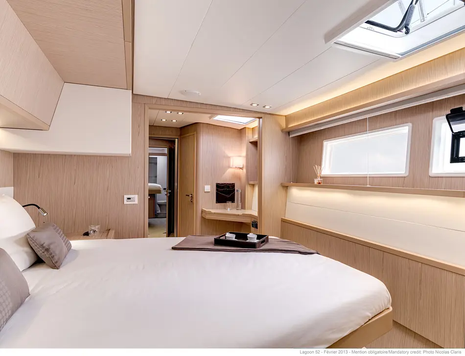 Used Sail Catamaran for Sale 2017 Lagoon 52 Layout & Accommodations Image Gallery