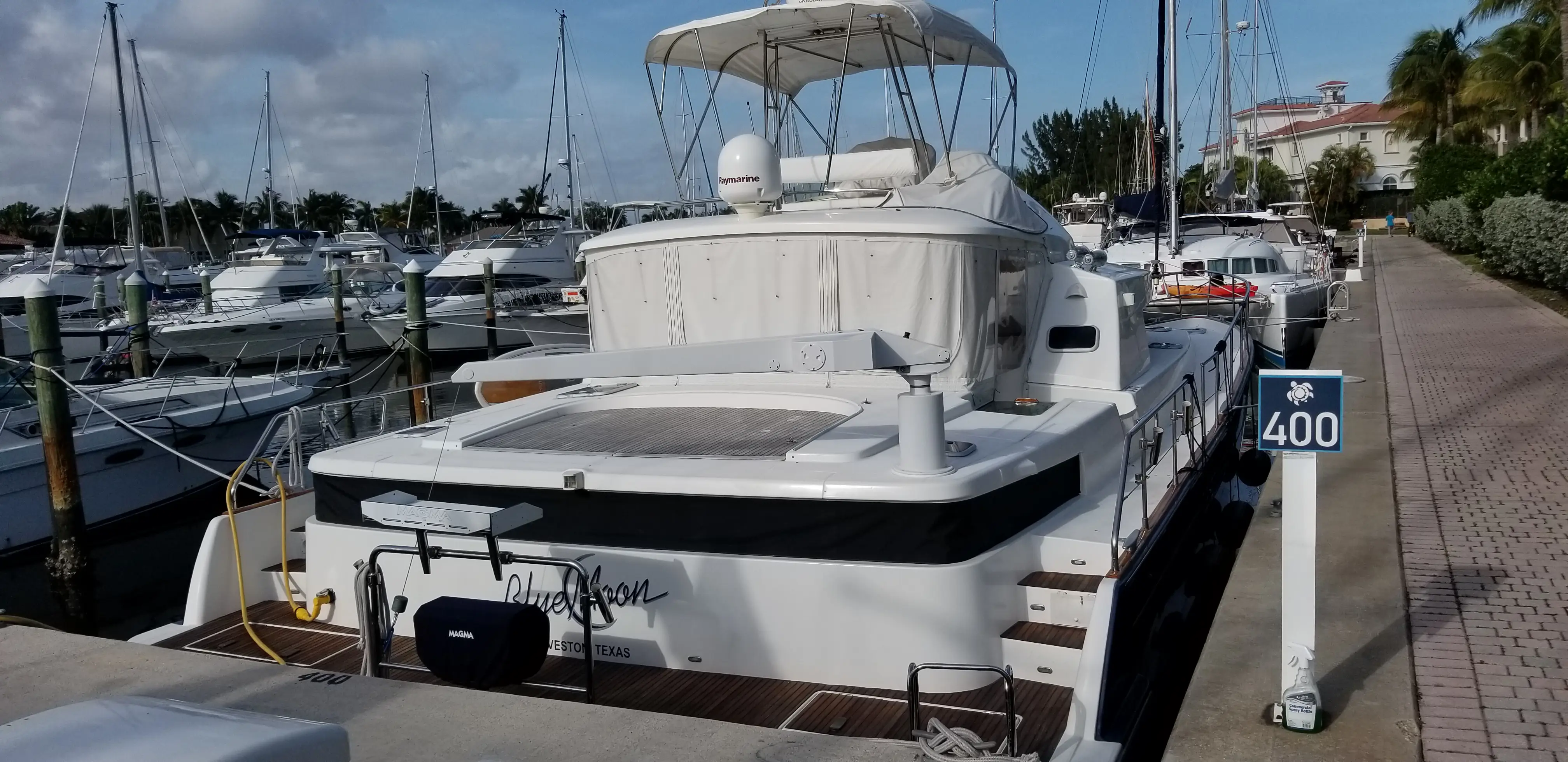 Used Power Catamaran for Sale 2003 Lagoon 43 Power  Boat Highlights Image Gallery