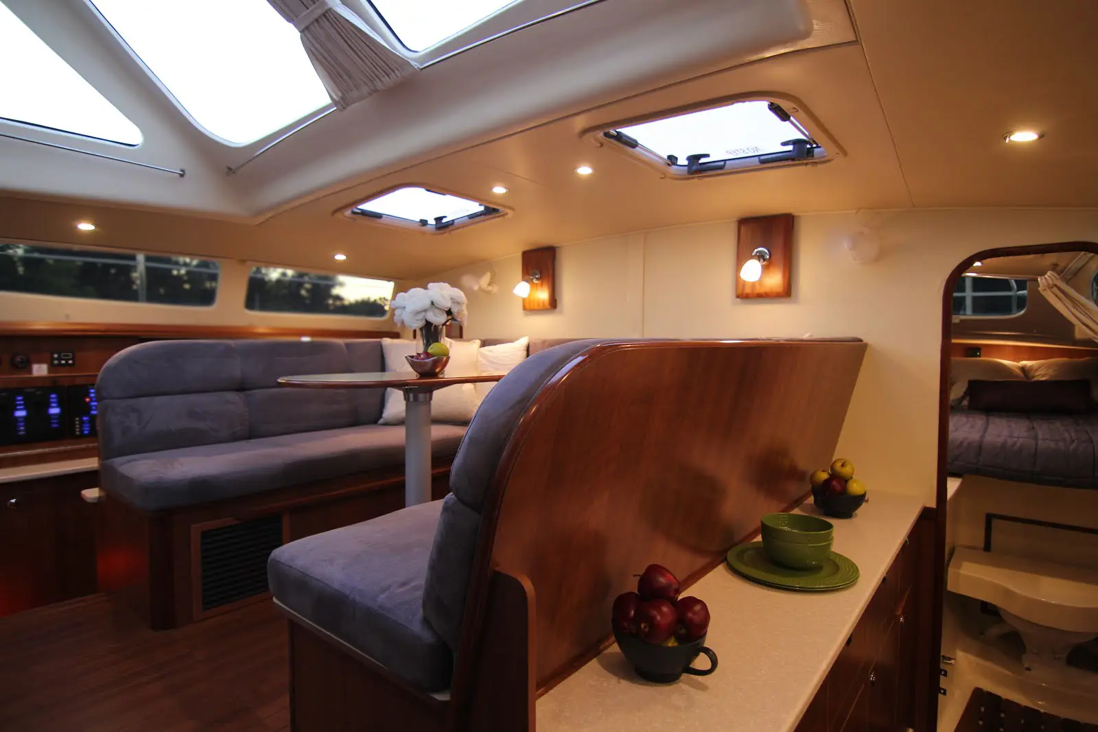Used Sail Catamaran for Sale 2014 Legacy 35 Layout & Accommodations Image Gallery