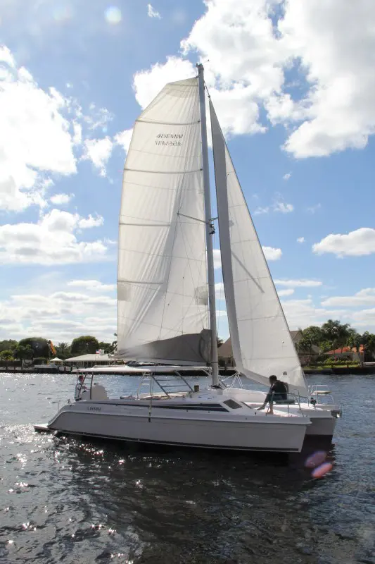 New Sail Catamaran for Sale  Gemini Freestyle 37 Boat Highlights Image Gallery