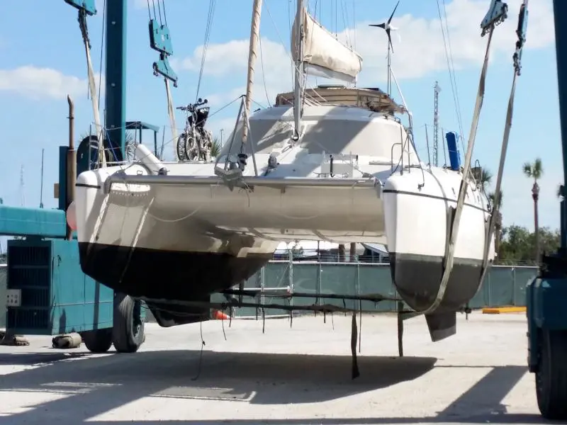 Used Sail Catamaran for Sale 2003 Wildcat 350 Boat Highlights Image Gallery