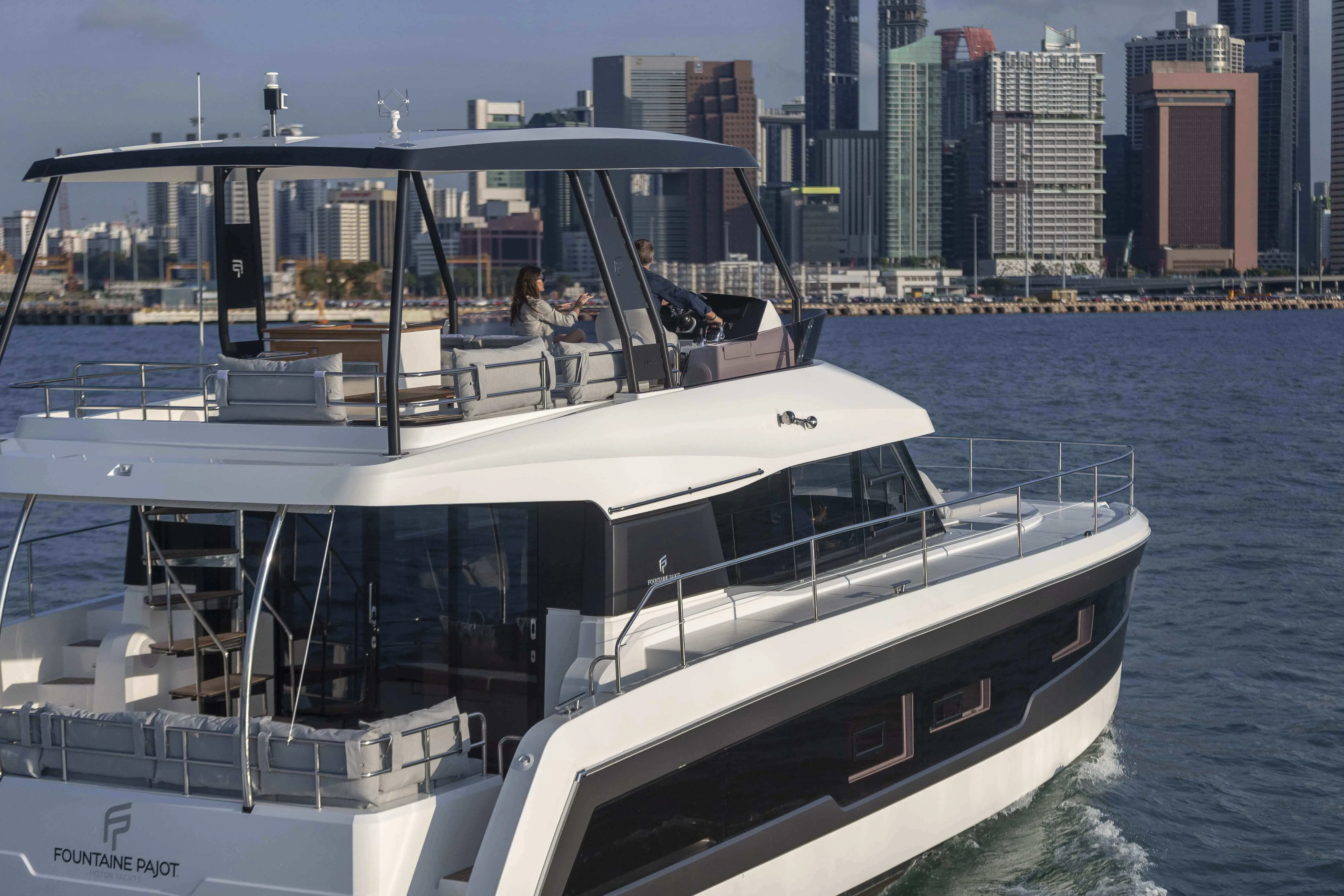 New Power Catamaran for Sale 2020 MY 40 Boat Highlights Image Gallery