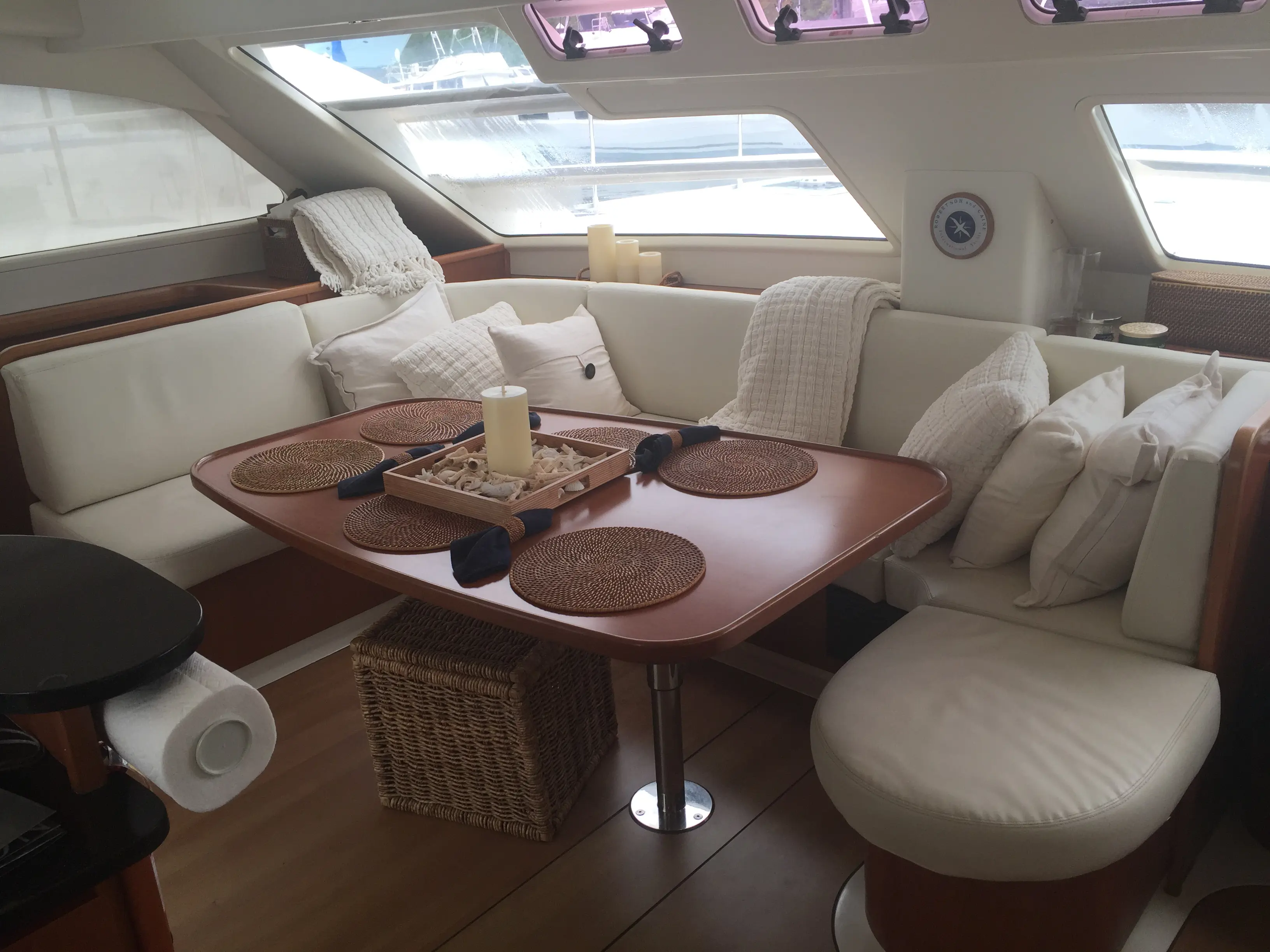 Used Power Catamaran for Sale 2008 Leopard 47 PC  Layout & Accommodations Image Gallery