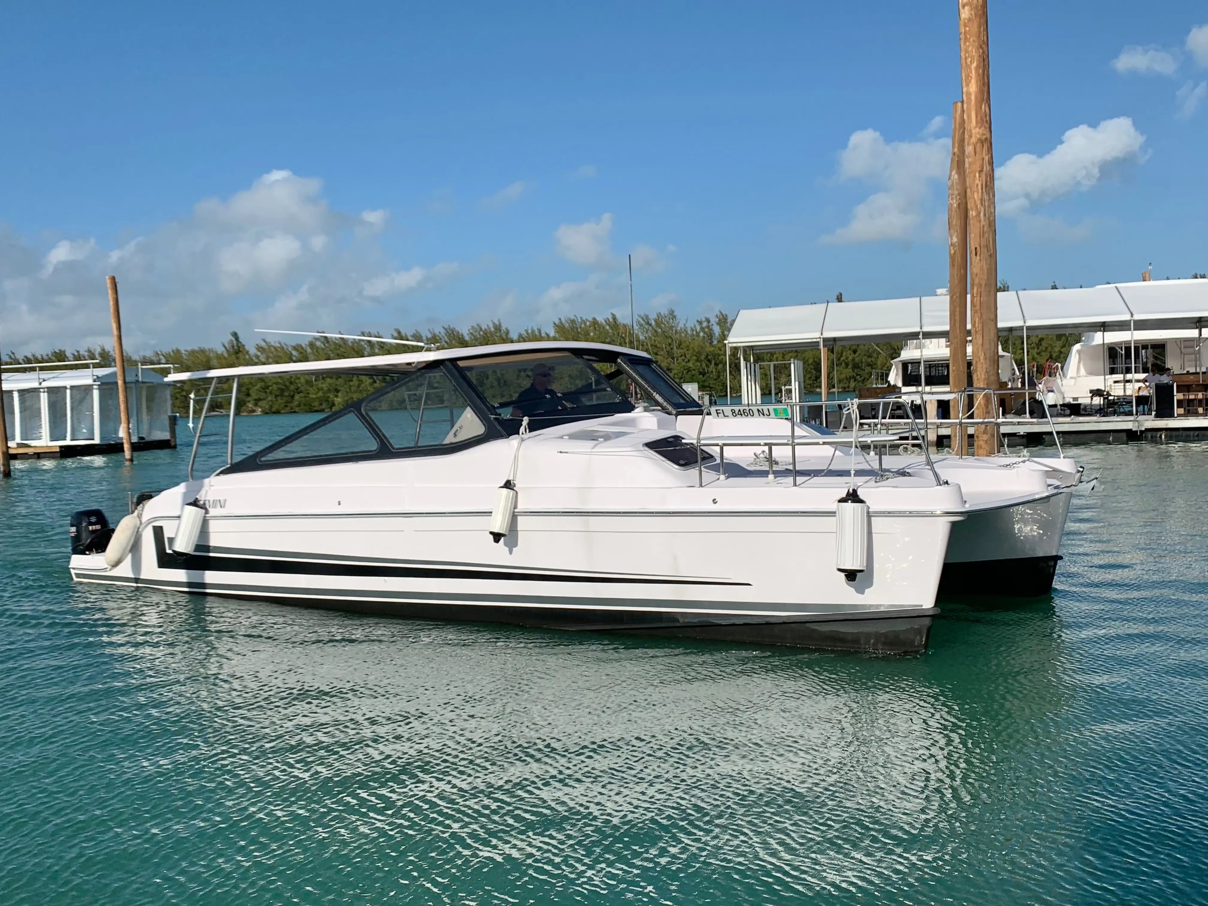 Used Power Catamaran for Sale 2019 Gemini Freestyle 399 Power 