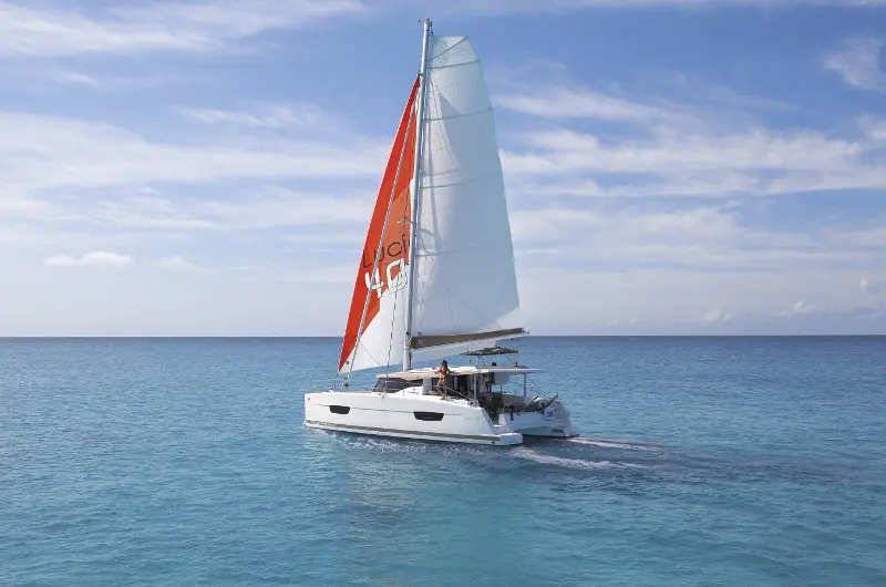 New Sail Catamaran for Sale 2020 FP Lucia 40 Boat Highlights Image Gallery