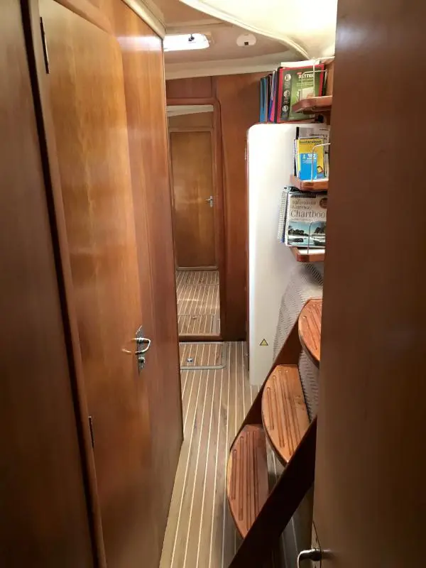 Used Sail Catamaran for Sale 2002 Dean 440 Layout & Accommodations Image Gallery