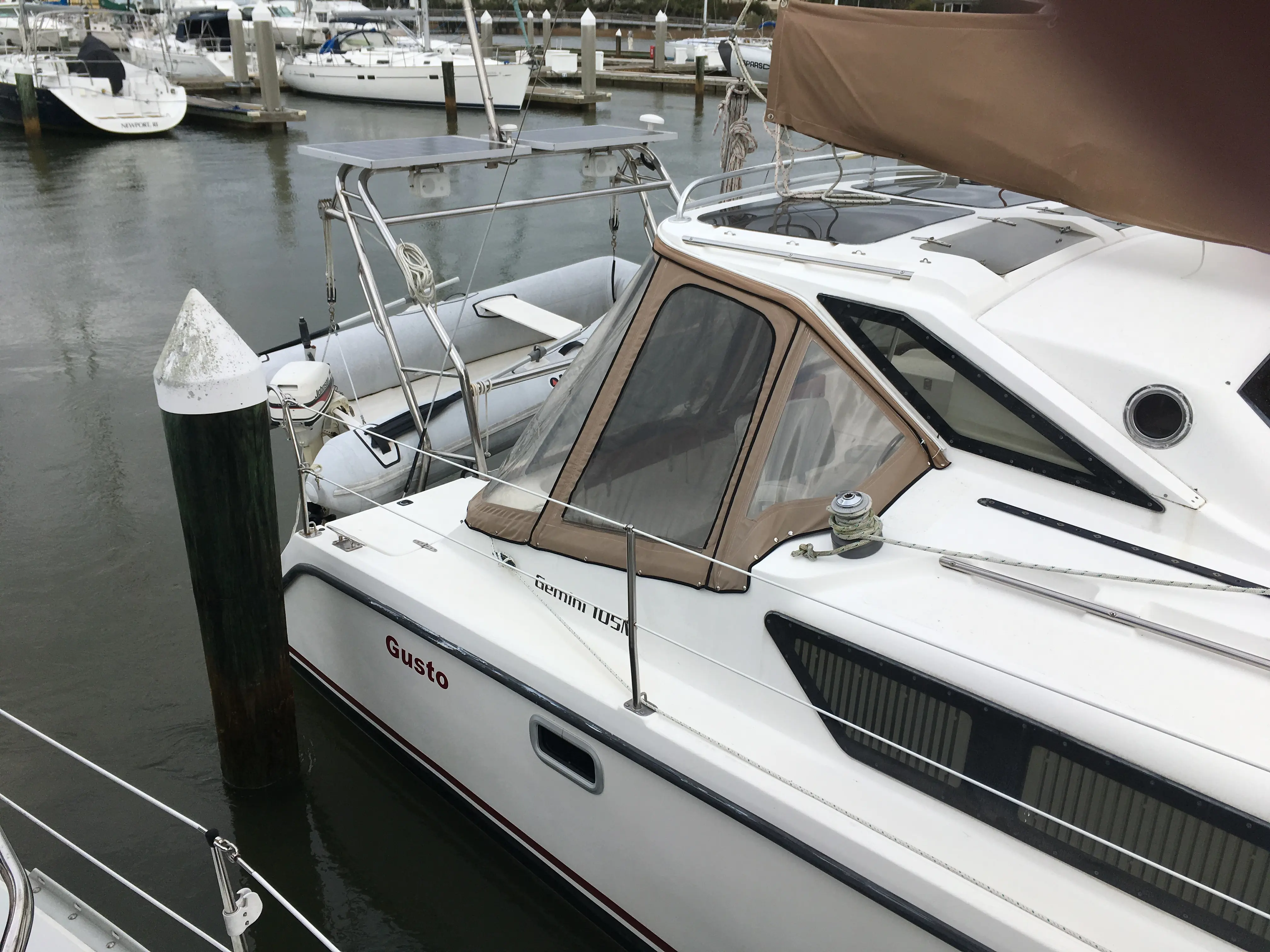 Used Sail Catamaran for Sale 1996 Gemini 105M Boat Highlights Image Gallery