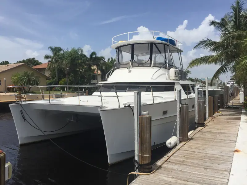 Used Power Catamaran for Sale 2008 Cumberland 46 Boat Highlights Image Gallery