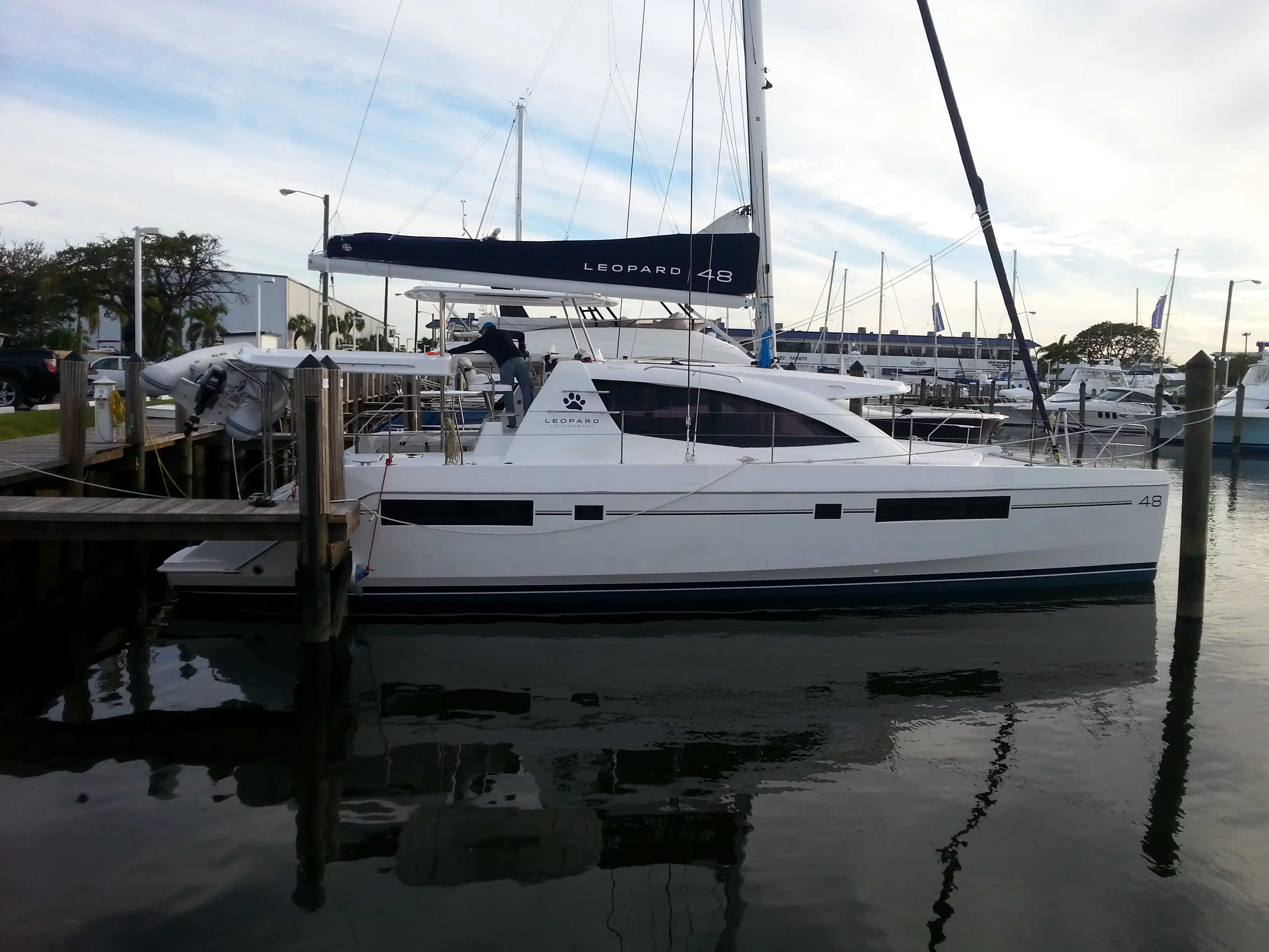 Used Sail Catamaran for Sale 2015 Leopard 48 Boat Highlights Image Gallery