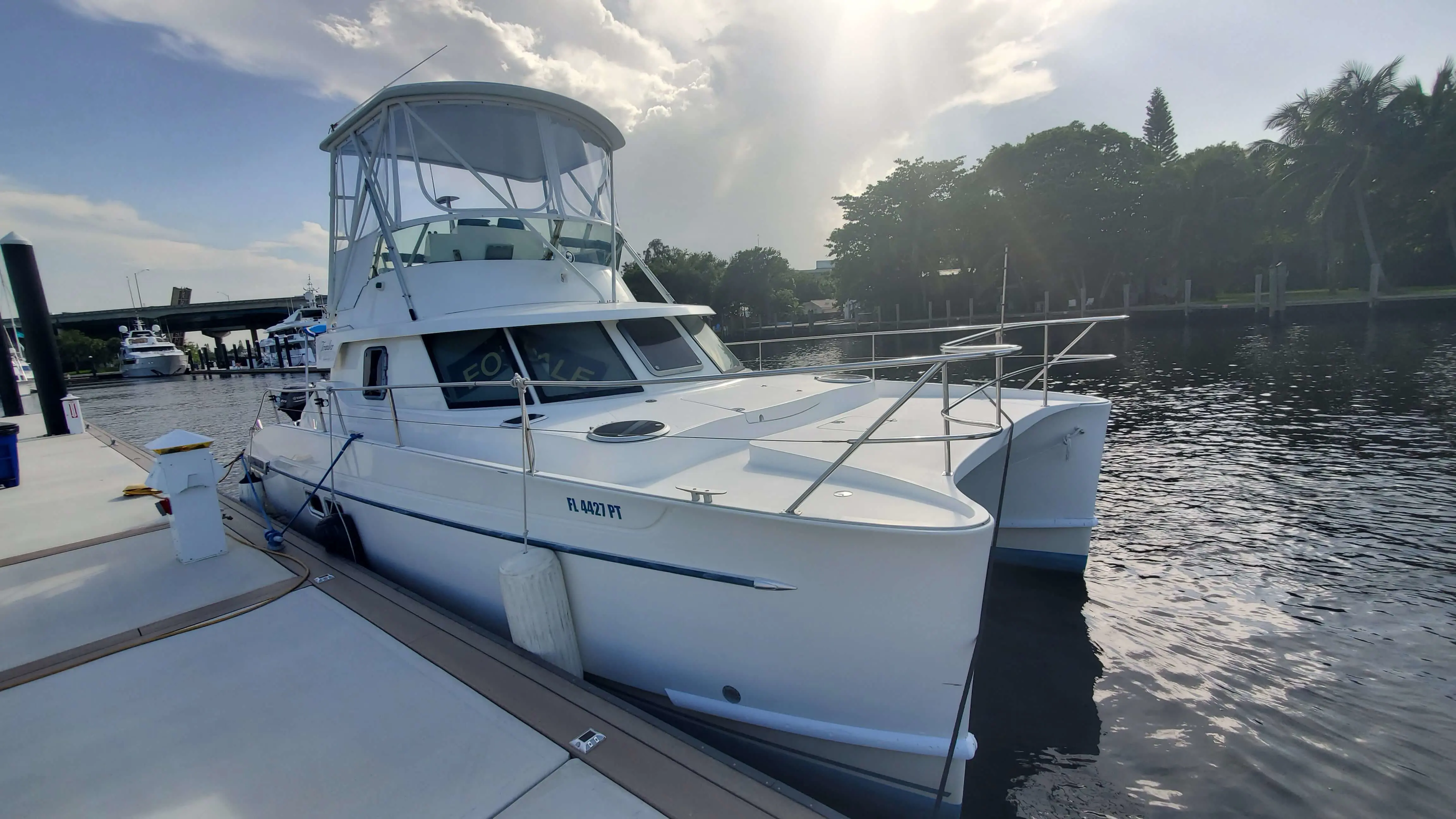 Used Power Catamaran for Sale 2003 Greenland 34 Used Power Catamaran for Sale 2003 Greenland 34